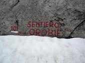 Giro ad anello dello Zuccone Campelli sul sent. 101 in andata e Sentiero degli Stradini al ritorno dom. 29 maggio 2010 - FOTOGALLERY